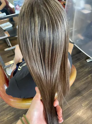 ロング カラー メンズスタイル /メンズパーマ/須藤のヘアスタイル