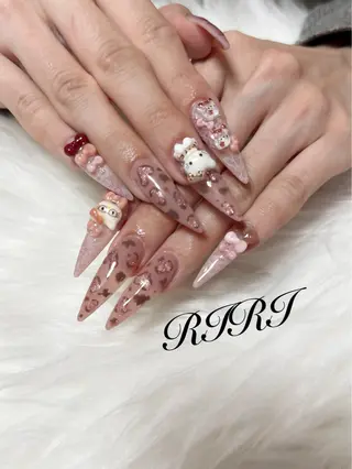 ネイル riri オーナーのネイルデザイン