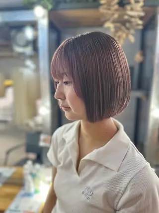 ショート カラー 溜 一太のヘアスタイル