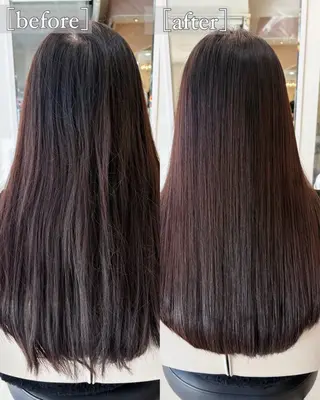 ロング 高橋 佑のヘアスタイル