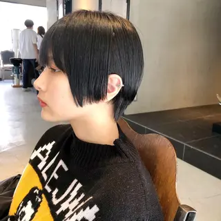 ショート SHARON（シャロン）所属・すきバサミを使わない カット✂️✨郡司泰之のヘアスタイル