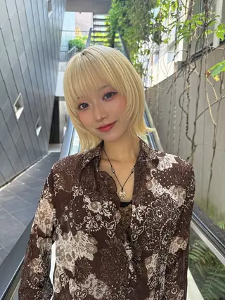 ショート カラー 💎透明感カラー特化 💎TAISEIのヘアスタイル