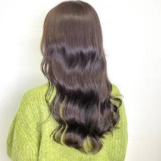 ロング カラー 色白に見える暗髪 梅田・増田のヘアスタイル