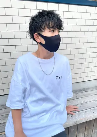 ミディアム 渋谷 メンズヘア⭐️ タニグチヨシユキのヘアスタイル