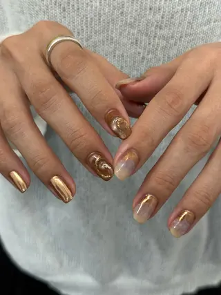 ネイル kiii.__ ✴︎*のネイルデザイン