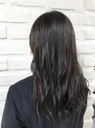 ロング 【暖色カラー特化】 中山由梨のヘアスタイル