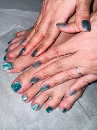 ネイル nail salon　neige所属・向井 唯紀世のネイルデザイン