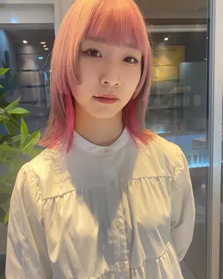 ミディアム カラー nambu-GARDEN所属・上田 昂雅のヘアスタイル