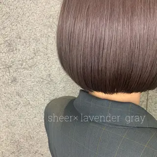 ショート カラー RINA🧤 デザインとボブのヘアスタイル