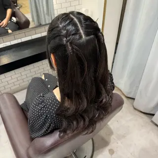 ロング 🎀ヘアアレンジ 🎀ななみのヘアスタイル