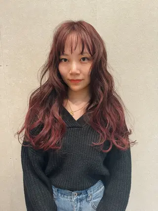 ロング カラー 過ごしやすい美容室 でありたいのヘアスタイル