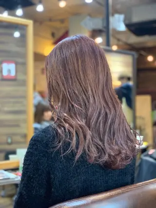 セミロング カラー Eleanor 静岡店所属・川名 充✂️のヘアスタイル