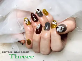 ネイル Nail salon - Threee　-のネイルデザイン