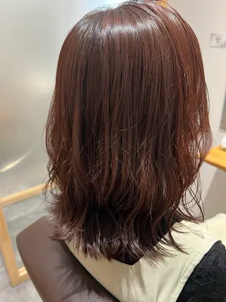 ミディアム カラー COMOREVI hair salon所属・KANA🌿透明感/ レイヤーcut🌿のヘアスタイル