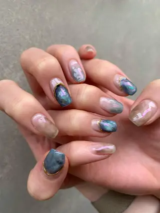 ネイル 【韓国ヘア・ネイル】 HINATA🍒のネイルデザイン