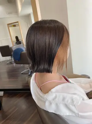 ショート カラー 冨木 雄斗のヘアスタイル