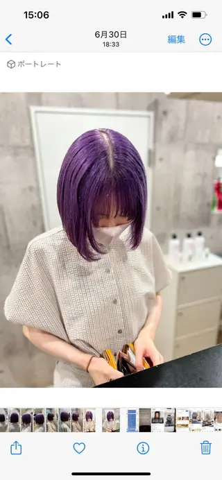 ショート 美容室 _WHITE＋ 南海難波店【アンダーホワイトプラス】所属・✨レイヤー/透明感 /豊嶋里緒✨のヘアスタイル