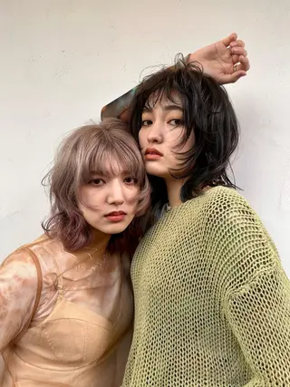 ミディアム カラー 海外レイヤー 🇺🇸/ヒナコのヘアスタイル