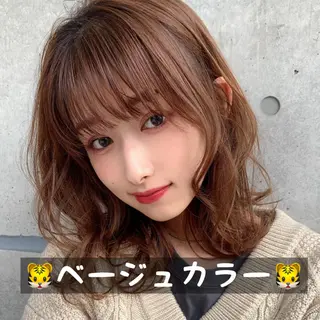 ミディアム M.O.D渋谷所属・🫧渋谷美容師 たくみ🫧のヘアスタイル