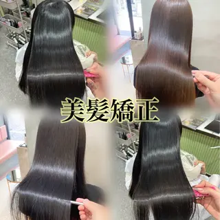 セミロング 大宮/透明感カラー＆ 美髪矯正🎀ゆづきのヘアスタイル