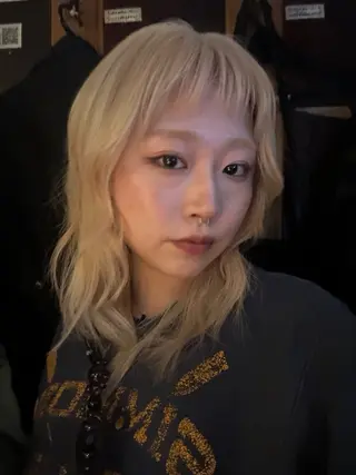 ミディアム カラー 名古屋栄/ブリーチ/ ボブ🧃木下桃嘉のヘアスタイル