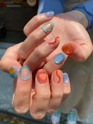 ネイル 🌼大西洋子 laughl🌼のネイルデザイン