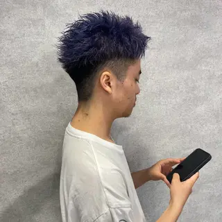 カラー メンズ 【渋谷メンズ特化】 🔥BLUCK🔥のヘアスタイル