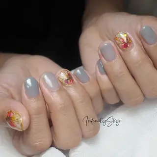 ネイル infinity skyのネイルデザイン