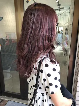 ロング カラー 2nd所属・🤍2nd🤍田所 美希のヘアスタイル