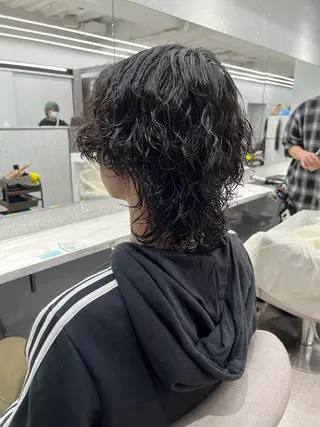 パーマ メンズ 🍐シャドウパーマ メンズ特化/守岡🍐のヘアスタイル