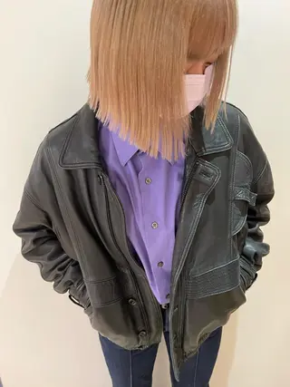 ショート カラー MARU レイヤー/パーマのヘアスタイル