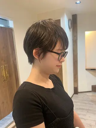 ショート 工藤 梨花のヘアスタイル