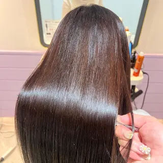 セミロング 髪質改善✨石塚 真梨奈のヘアスタイル