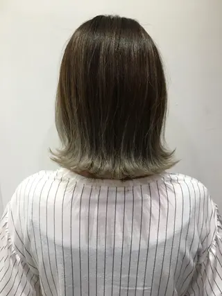 ミディアム カラー 寺内 紳悟のヘアスタイル