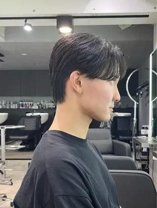 カラー パーマ 韓国ボブ☆メンズ カットYUTOのヘアスタイル