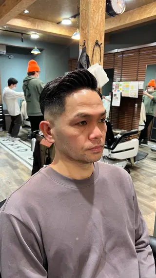 ショート メンズ 荻沼 快のヘアスタイル