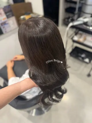 ロング カラー APHRODITE GINZA 日本橋人形町所属・🤍うる艶カラー🤍 たむら みなみ 東京のヘアスタイル