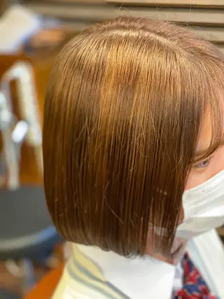 ショート カラー liL hair lounge所属・liL  hair サトウリョウタのヘアスタイル