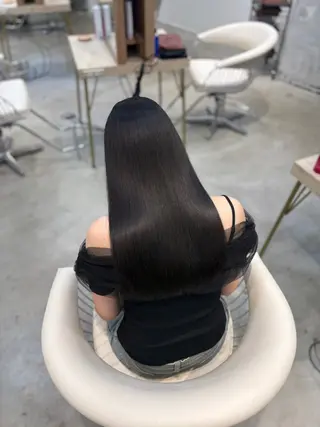 ロング JUNO韓国ヘア MIAN.⋆𝜗𝜚のヘアスタイル