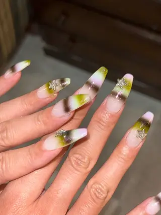 ネイル 個性派/中韓ネイル SAKURAのネイルデザイン