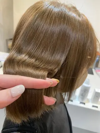 ロング mareka/顔周り /透明感カラー🤍のヘアスタイル