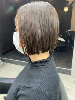 ショート 🧸艶々韓国ヘア 🧁mizunaのヘアスタイル