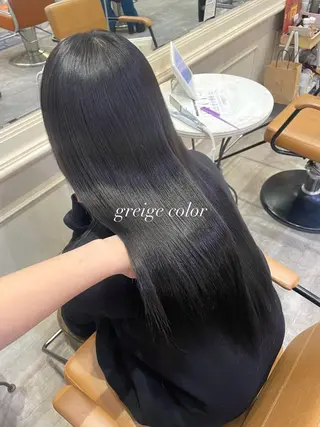 ロング ハイトーンカラー/ 長さだし🐇きょうかのヘアスタイル