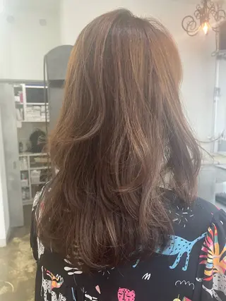 ミディアム ヘアアレンジ reefur所属・今 ちあきのヘアスタイル