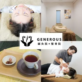 GENEROUS鍼灸院＊整骨院所属・西葛西駅徒歩2分🚃 柔道整復師🪡鍼灸師のエステ・リラクイメージ