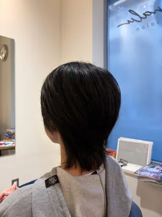 ミディアム メンズ 荒井 茉凜のヘアスタイル