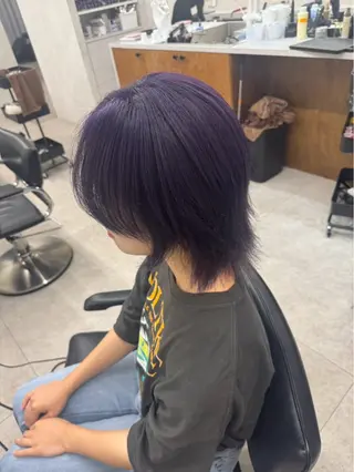 カラー ︎🌟YUYA/複雑 履歴/デザインカラーのヘアスタイル