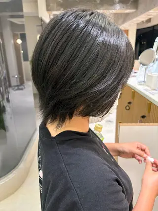 ショート ROMMY.所属・ナギサ/本厚木/ ボブ/ミディアム🤍のヘアスタイル