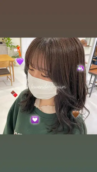 カラー TIGRE  kagoshima所属・鹿児島レイヤー/ 韓国ヘア/みつはのヘアスタイル