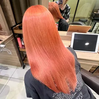 ロング カラー ブリーチ/デザイン 💎ryuyaのヘアスタイル